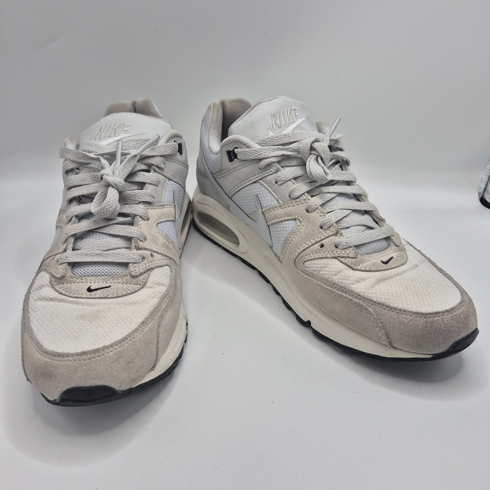 Nike Air Max Command Mens Light Bone White Sneakers 629993-102 Size 12